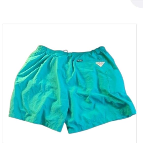 Columbia Men's Green Swim Trunks - Picture 5 of 7